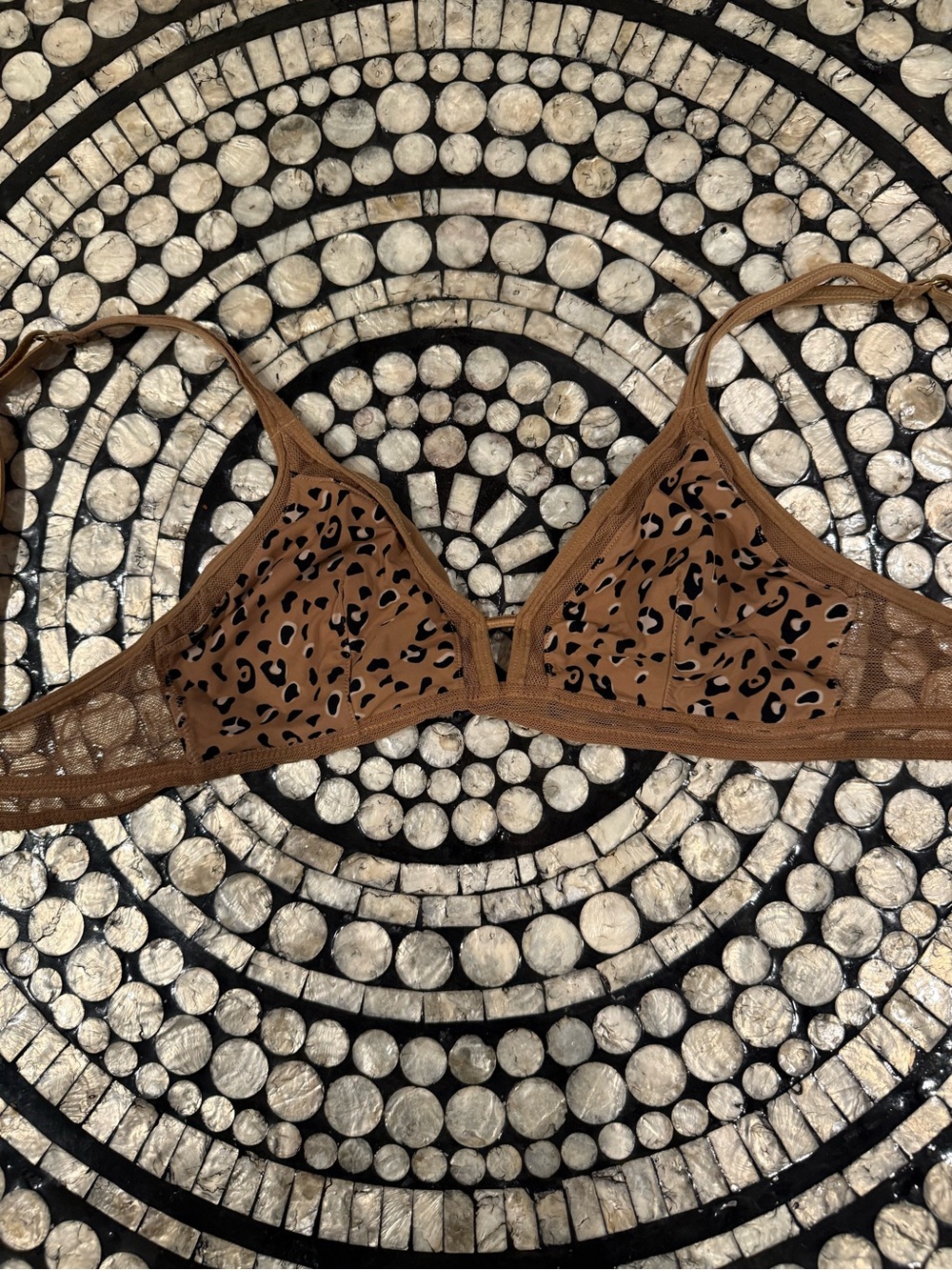 All You Lively Animal Print Bralette
